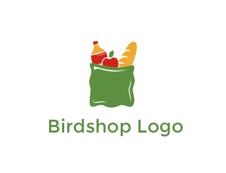 grocery bag logo