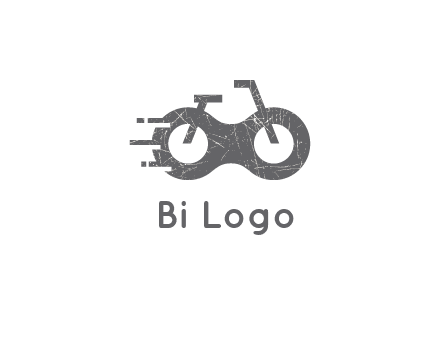 bike or glasses logo