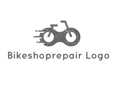 bike or glasses logo