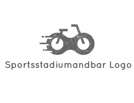 bike or glasses logo