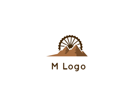 wheel behind the mountains logo