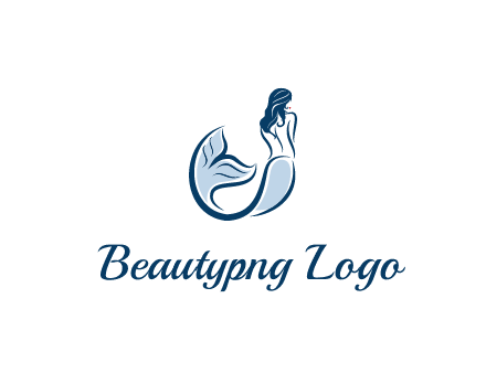 spa logo showcasing a mermaid