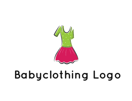 fashion apparel or dress logo