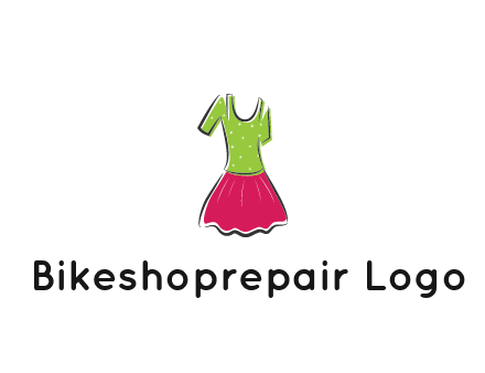 fashion apparel or dress logo