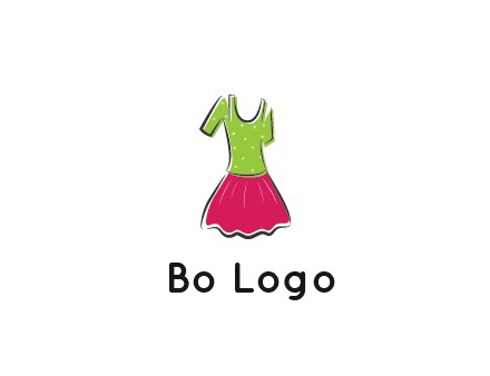 fashion apparel or dress logo