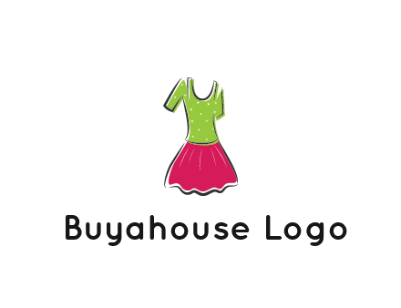 fashion apparel or dress logo