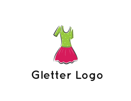 fashion apparel or dress logo