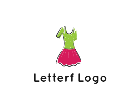 fashion apparel or dress logo