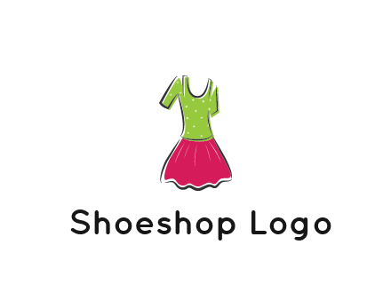 fashion apparel or dress logo