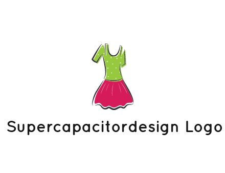 fashion apparel or dress logo