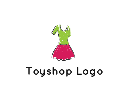 fashion apparel or dress logo