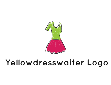 fashion apparel or dress logo