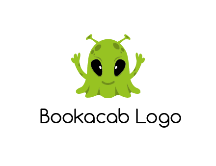 alien character logo