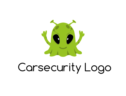 alien character logo