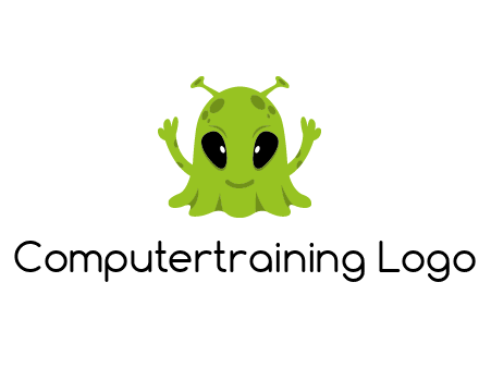 alien character logo