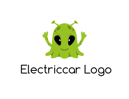 alien character logo