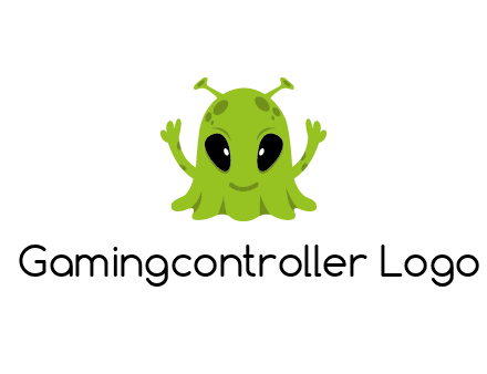 alien character logo