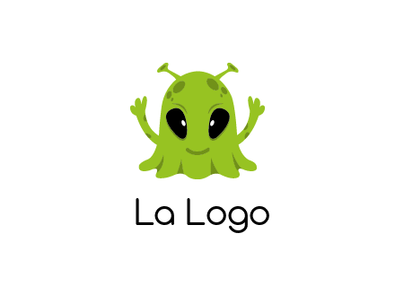 alien character logo