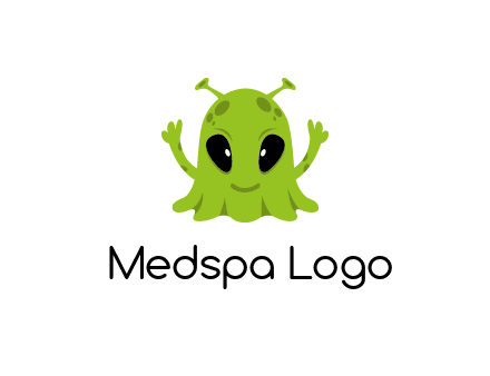 alien character logo