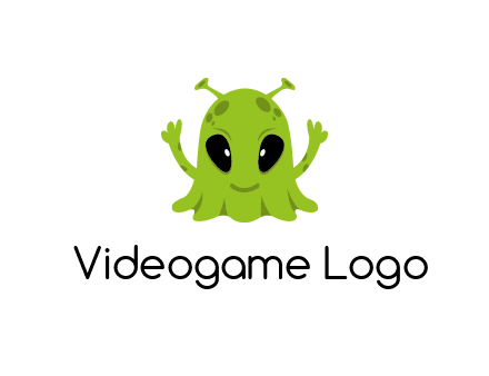 alien character logo