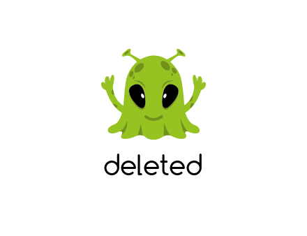 alien character logo