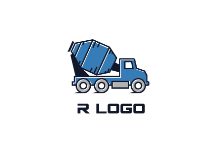 cement mixer logo