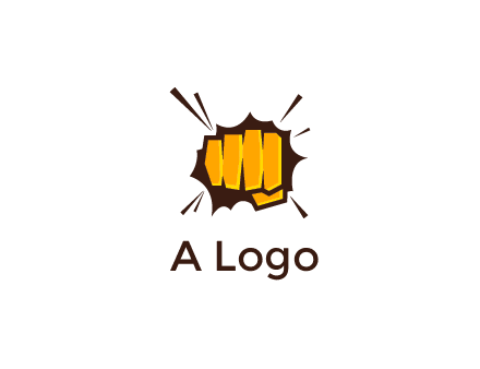 fist bump logo