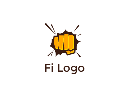 fist bump logo