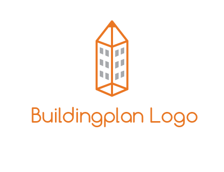 building incorporated with pencil logo