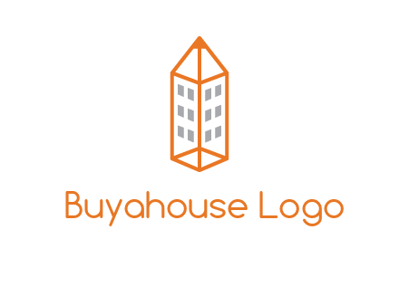 building incorporated with pencil logo