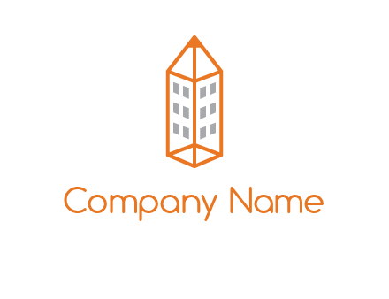 building incorporated with pencil logo