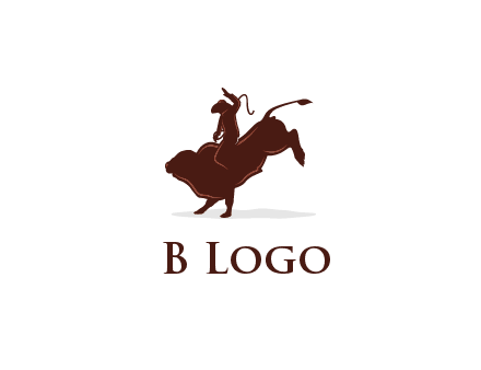 bull rider logo