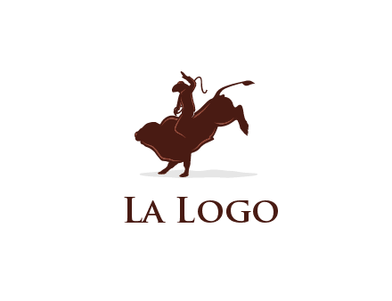 bull rider logo