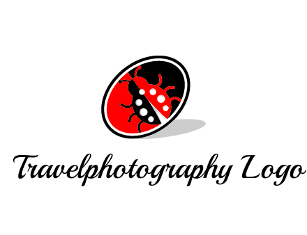 ladybug in oval logo