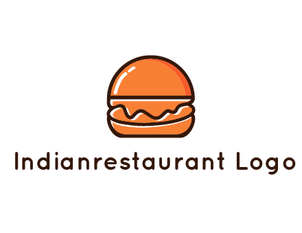 burger icon for fast food logo