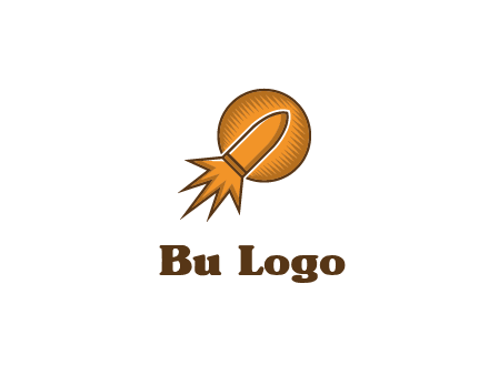 flying bullet logo