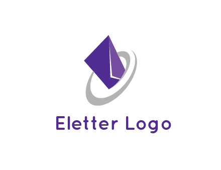 logo of an envelope disappearing inside a swirl