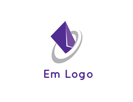 logo of an envelope disappearing inside a swirl