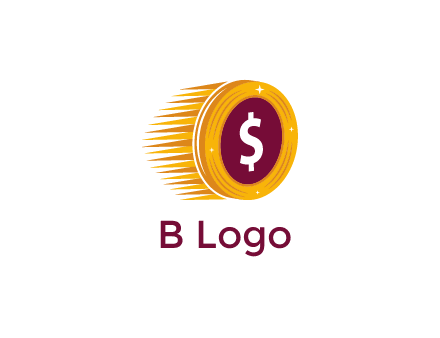 free dollar coin logo maker