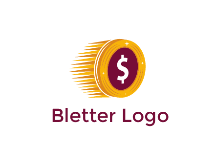 free dollar coin logo maker