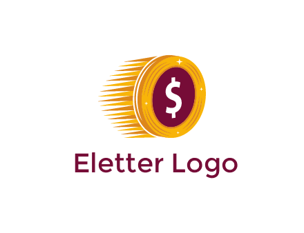 free dollar coin logo maker