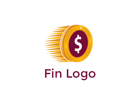 free dollar coin logo maker