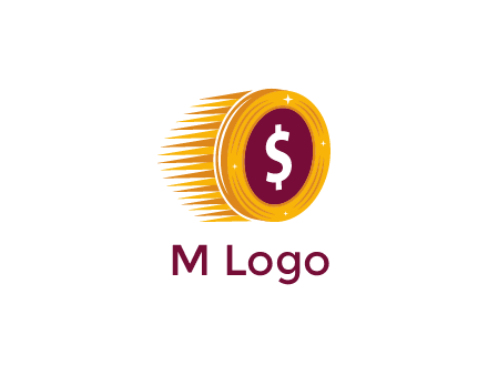 free dollar coin logo maker