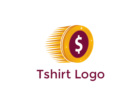 free dollar coin logo maker