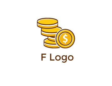 dollar coins icon