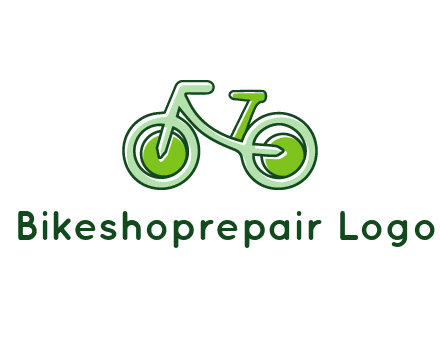 green bicycle icon