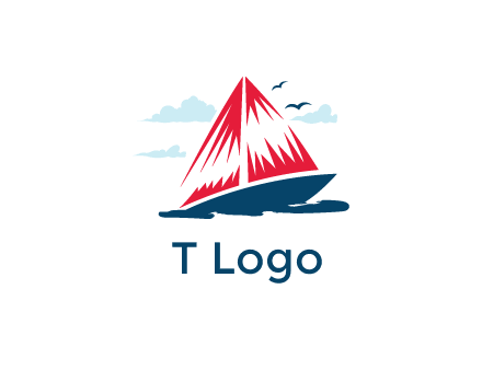 sailing boat illustration