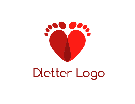 heart logo design creator