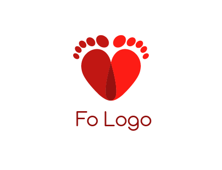 heart logo design creator