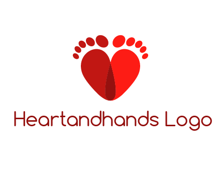 heart logo design creator